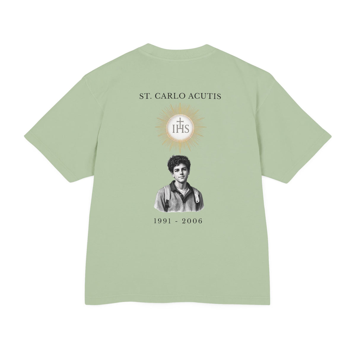 St. Carlo Acutis Eucharist Tee — My Highway to Heaven
