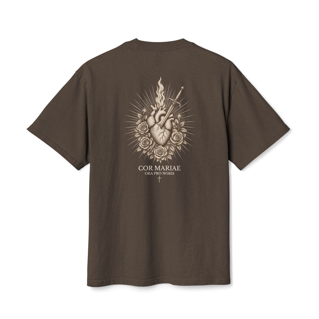AVE MARIA — Immaculate Heart of Mary Heavyweight tee