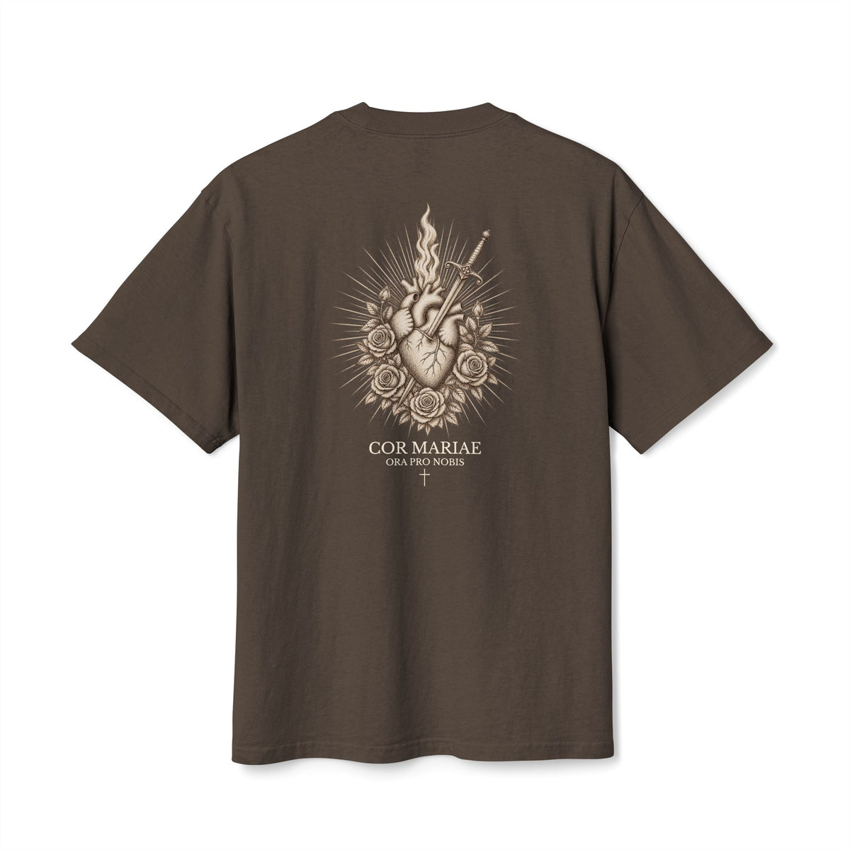 AVE MARIA — Immaculate Heart of Mary Heavyweight tee