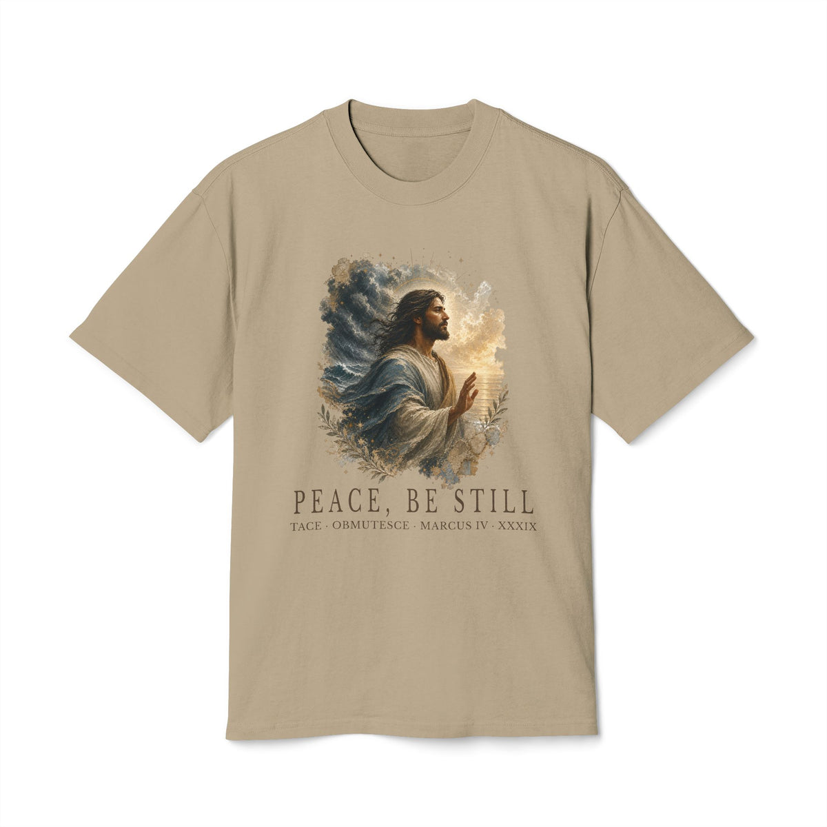 Peace, Be Still Sacred Art Tee