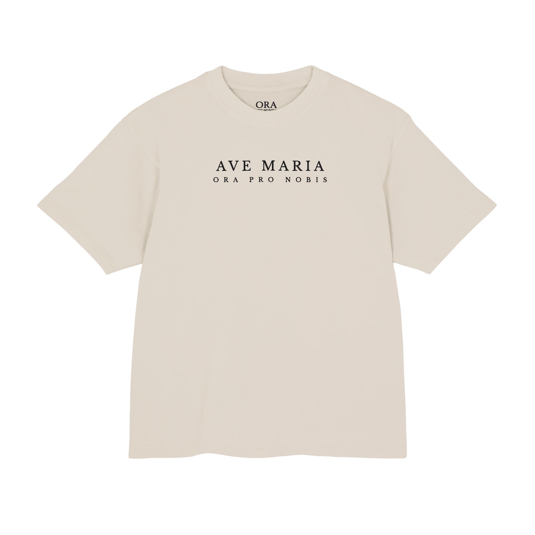 Ave Maria — Virgin Mary Heavyweight Tee