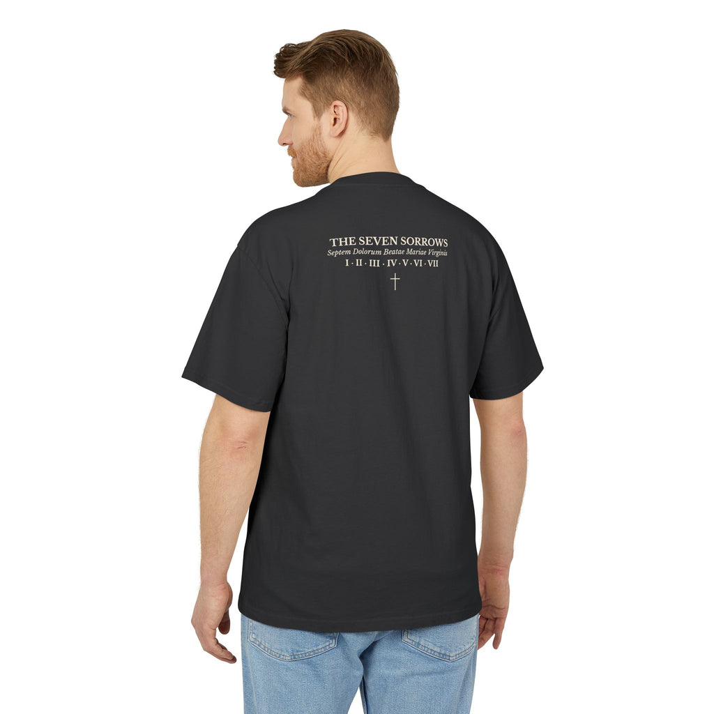 Our Lady of Sorrows Tee | BE A SAINT Heavyweight tee