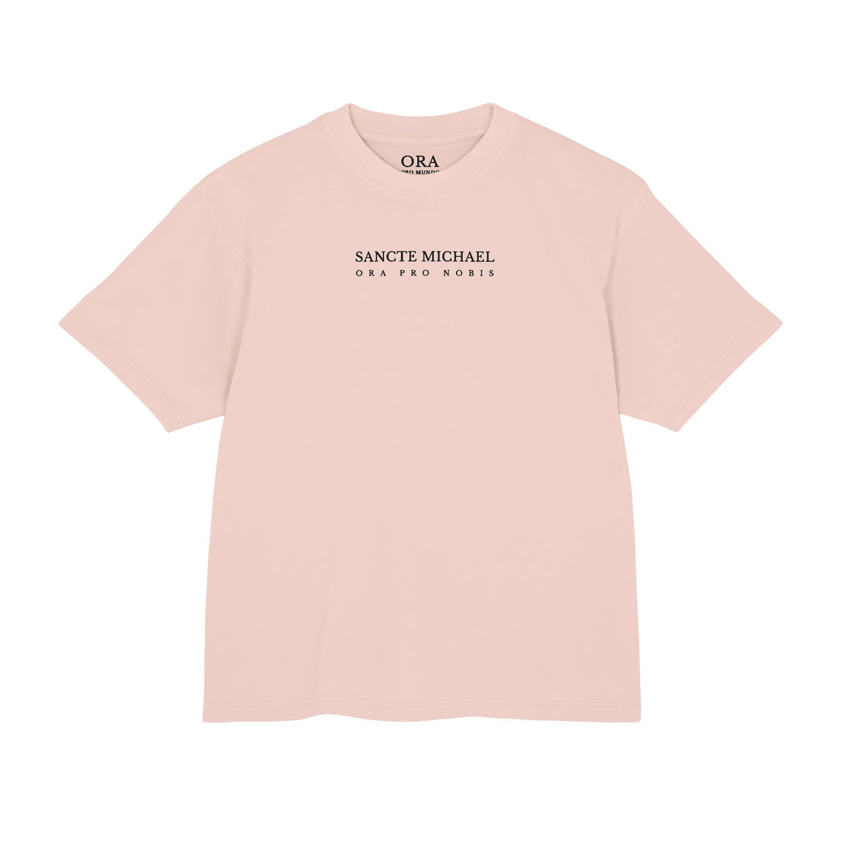 Sancte Michael — St. Michael the Archangel Heavyweight Tee