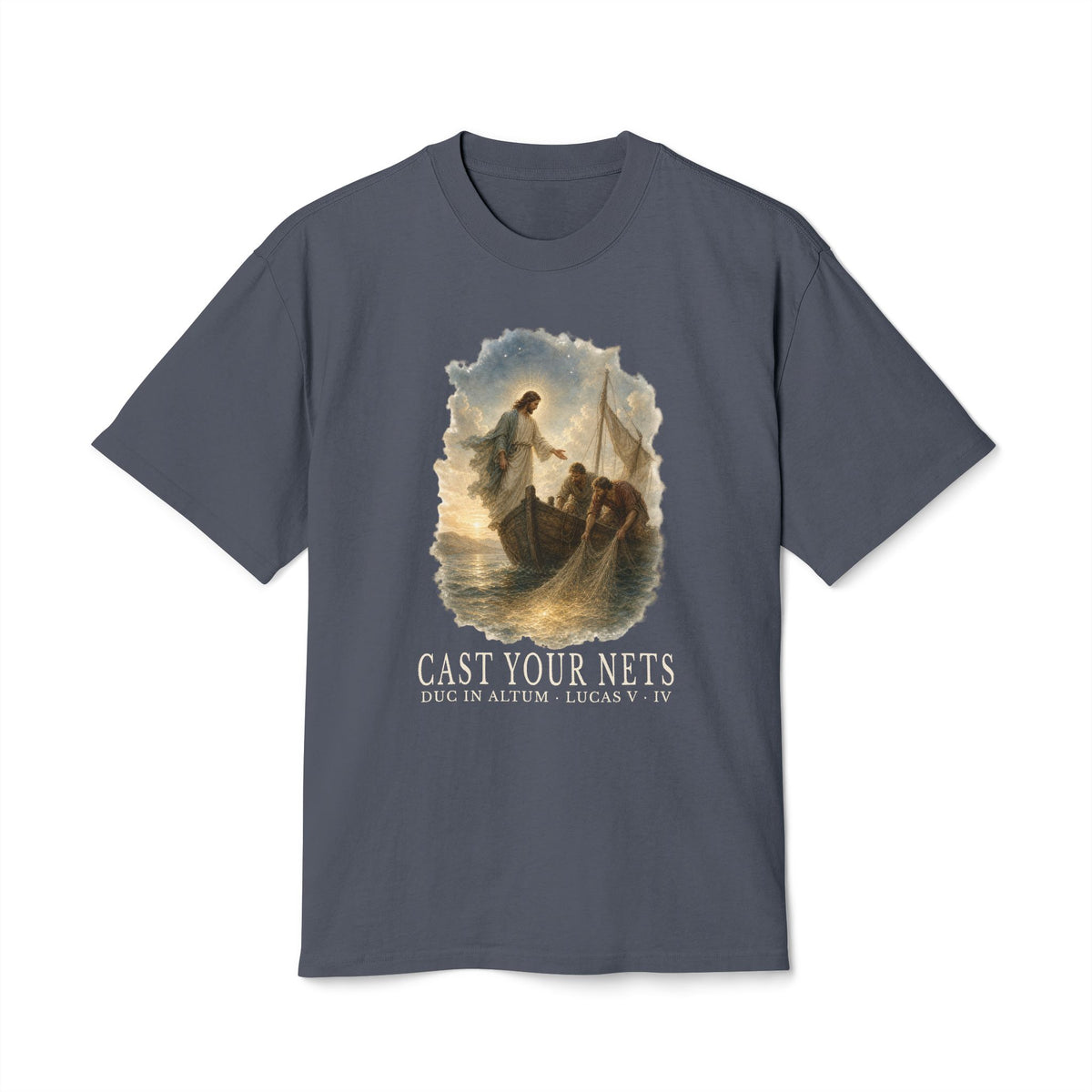 Cast Your Nets Sacred Art Tee