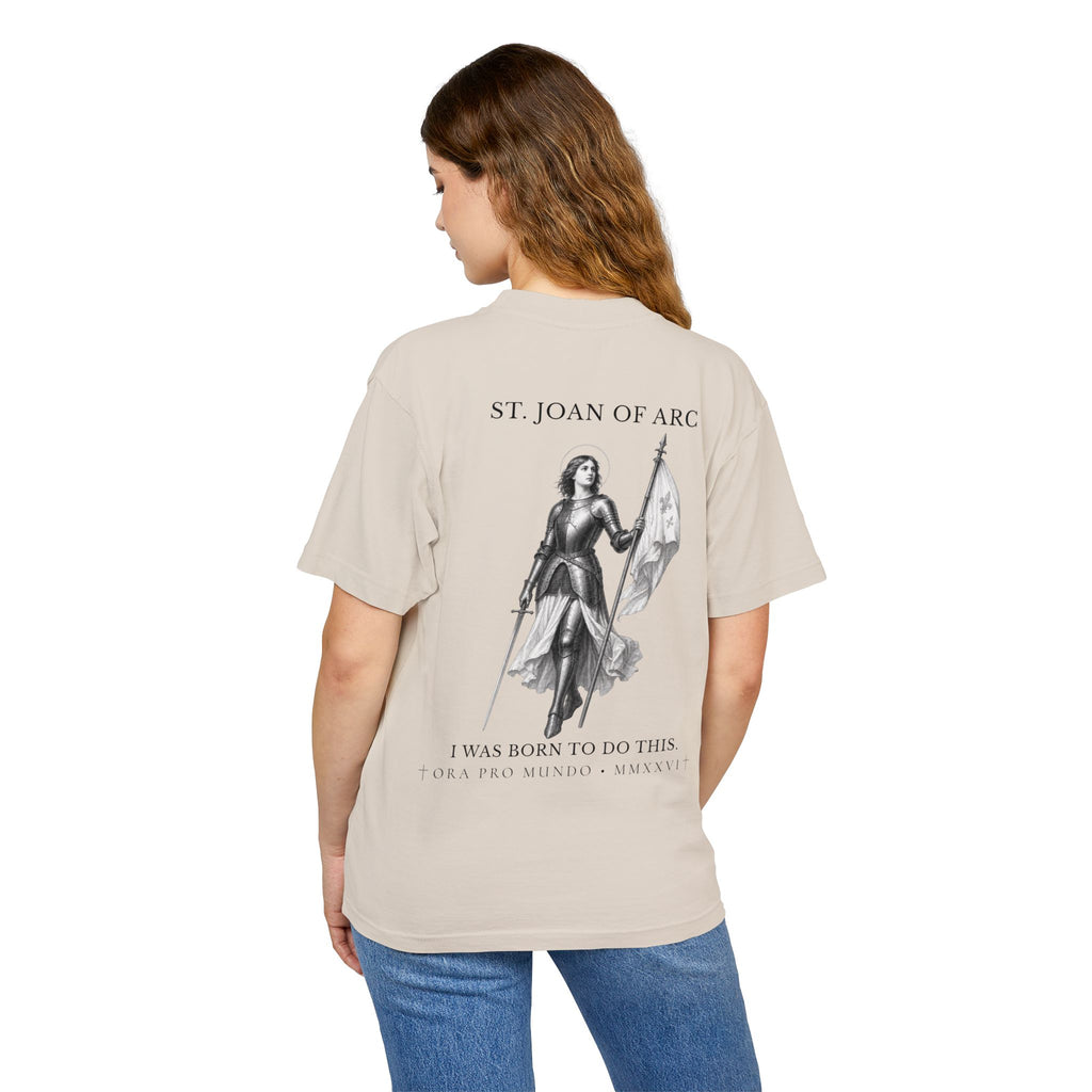 St. Joan of Arc — Born for This Heavyweight Tee