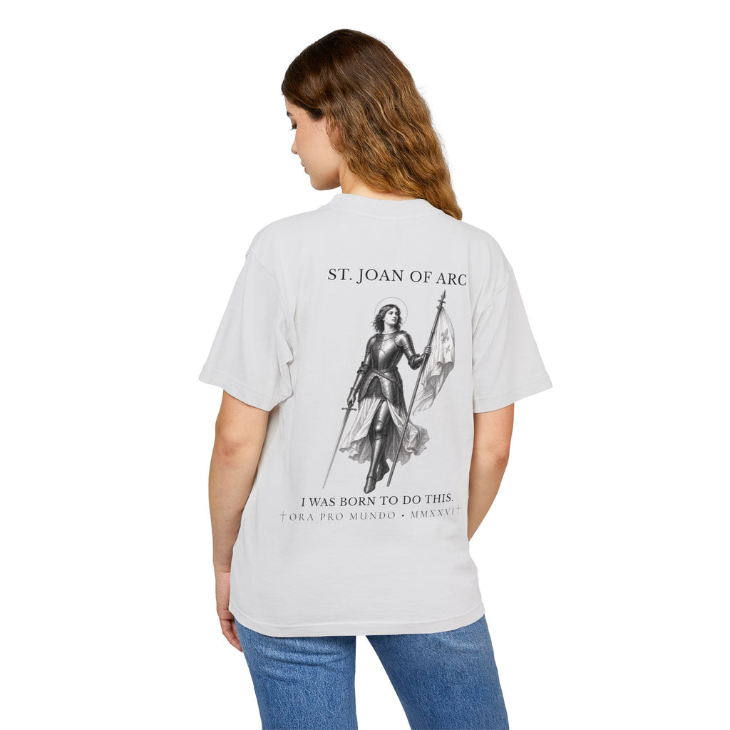 St. Joan of Arc — Born for This Heavyweight Tee