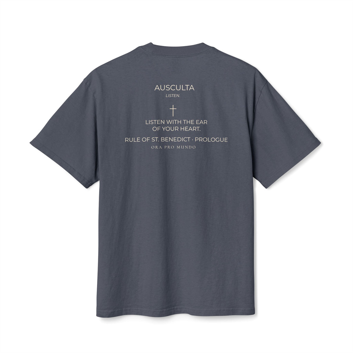 Be A Saint — St. Benedict Tee