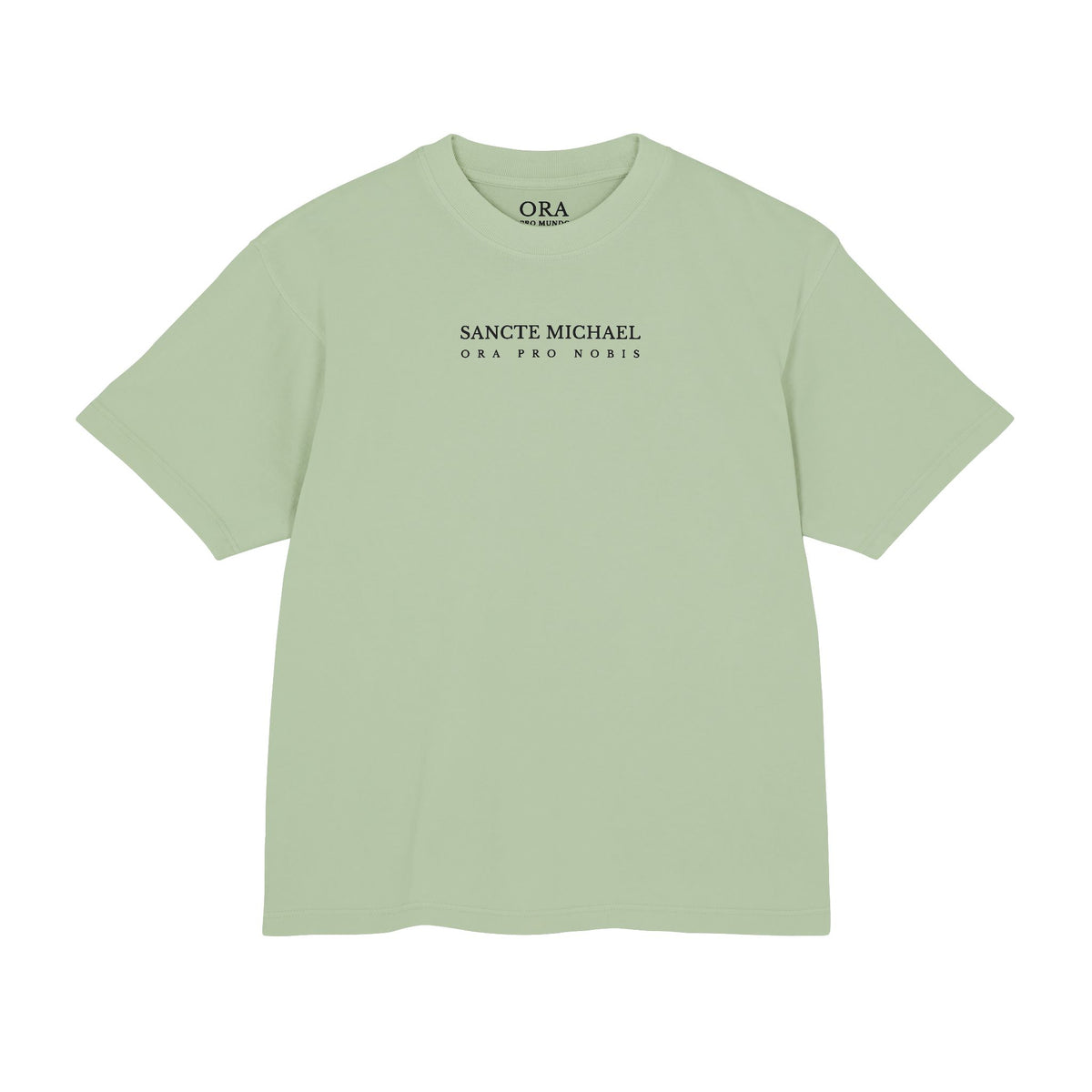 Sancte Michael — St. Michael the Archangel Heavyweight Tee