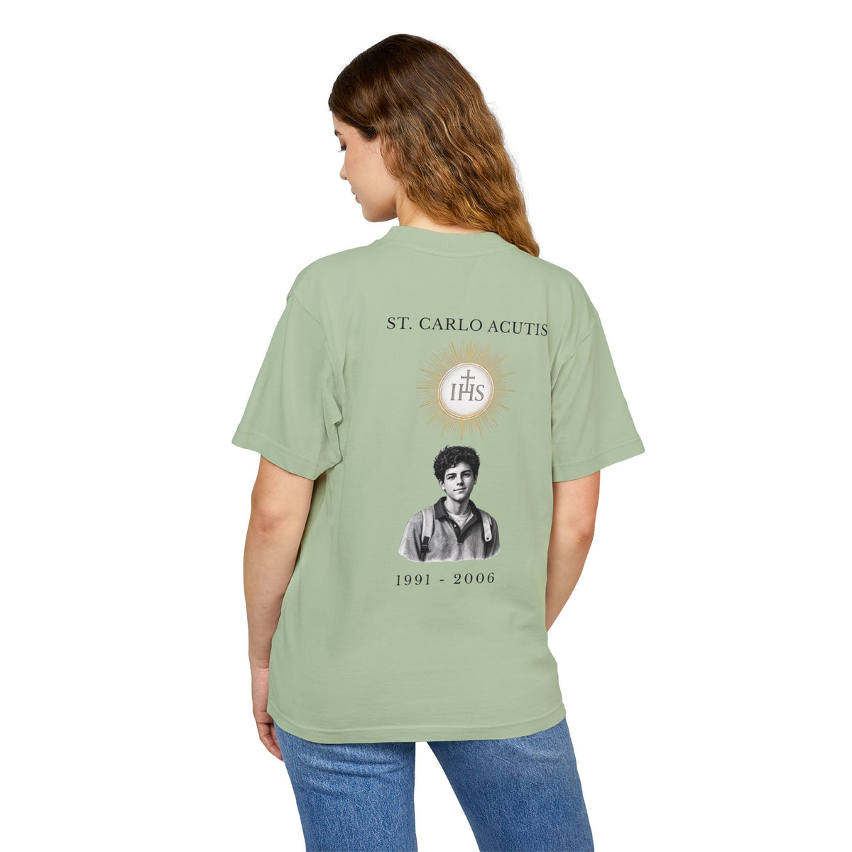 St. Carlo Acutis Eucharist Tee — My Highway to Heaven