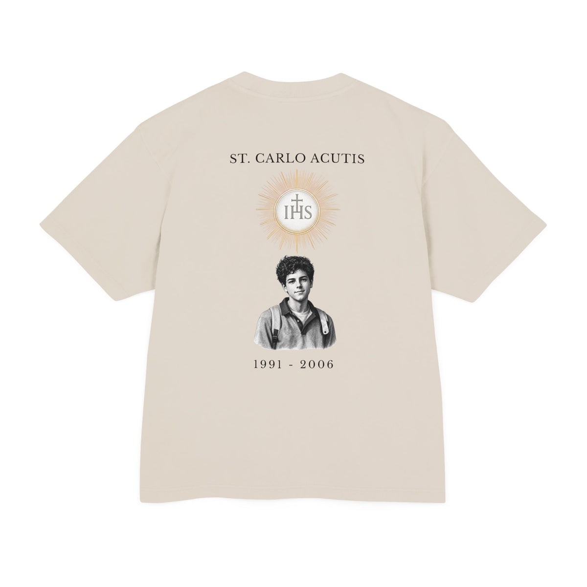 St. Carlo Acutis Eucharist Tee — My Highway to Heaven