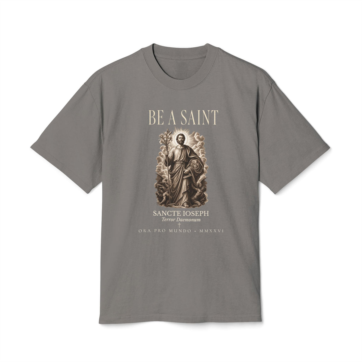 St. Joseph Terror of Demons Tee | BE A SAINT