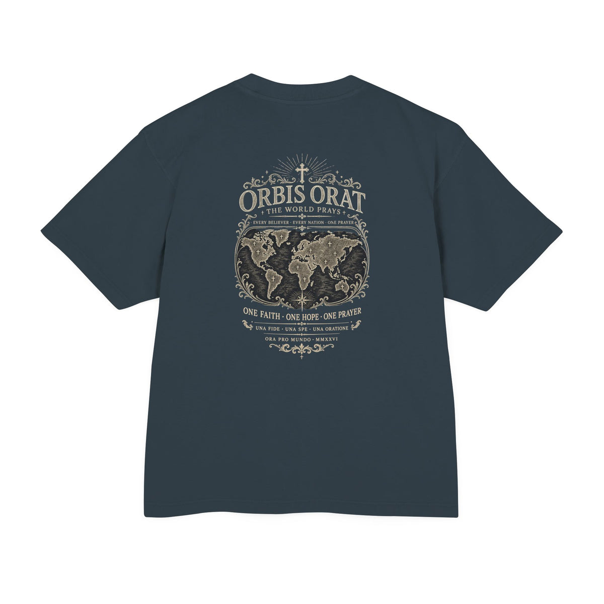 ORBIS ORAT — The World Prays Tee | ORA Pro Mundo