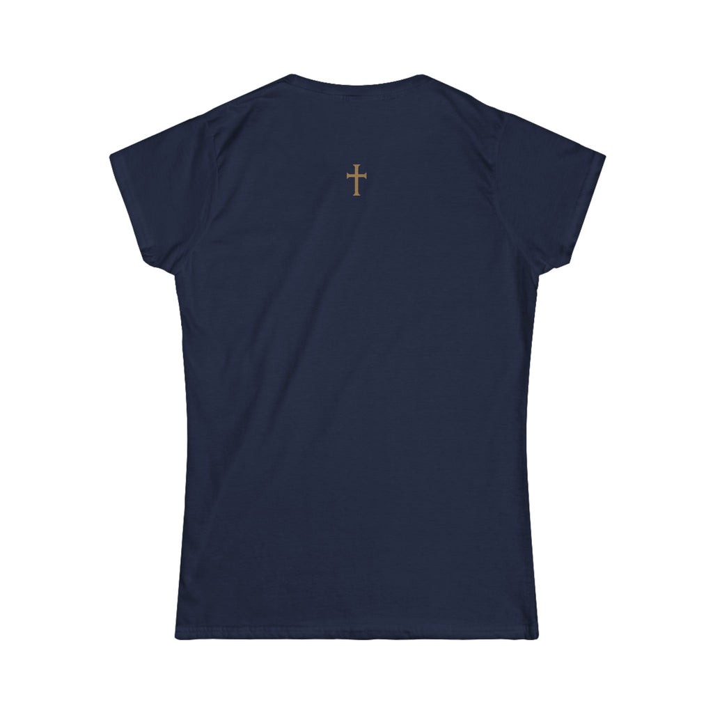 St. Michael the Archangel Women’s Tee – Defende Nos in Proelio