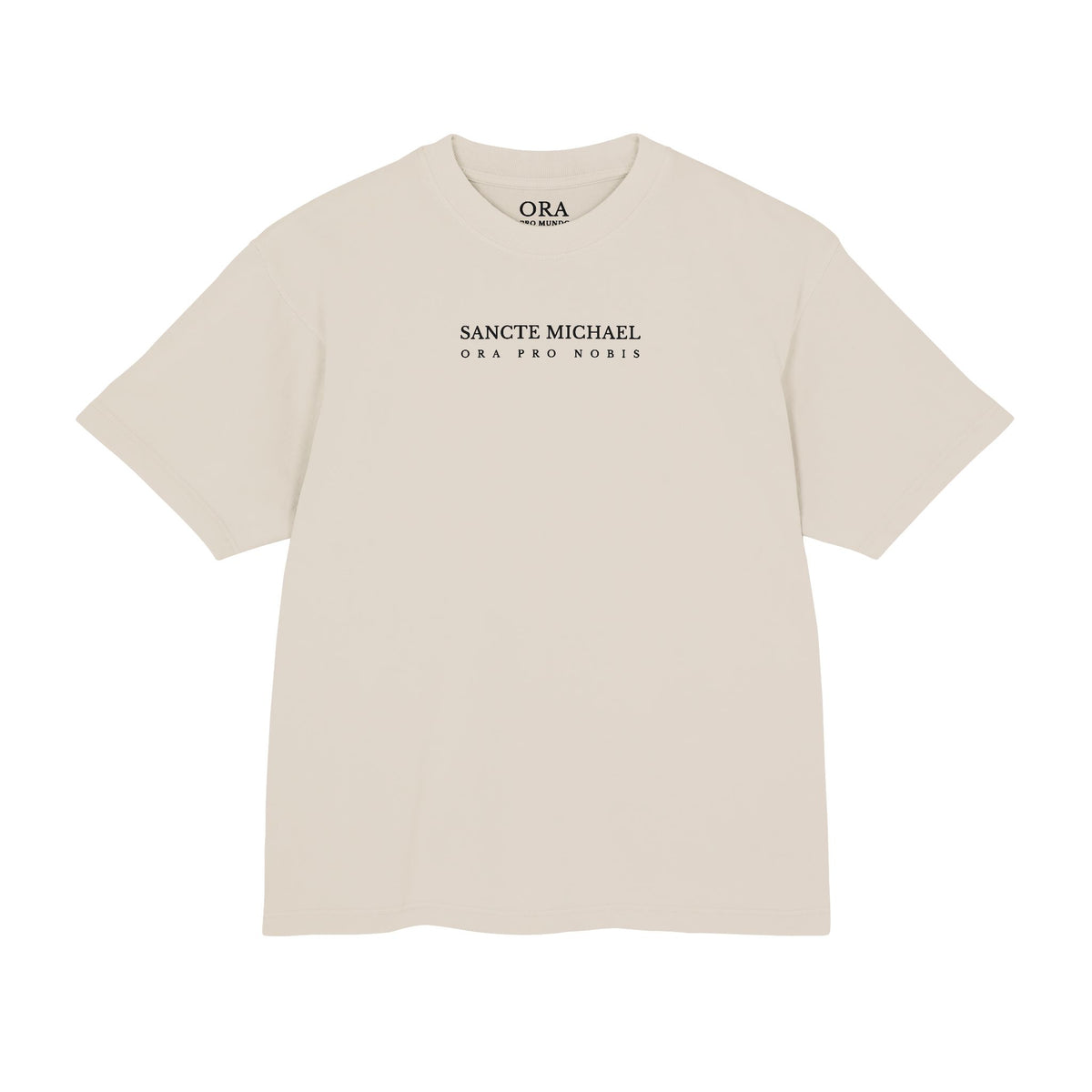 Sancte Michael — St. Michael the Archangel Heavyweight Tee