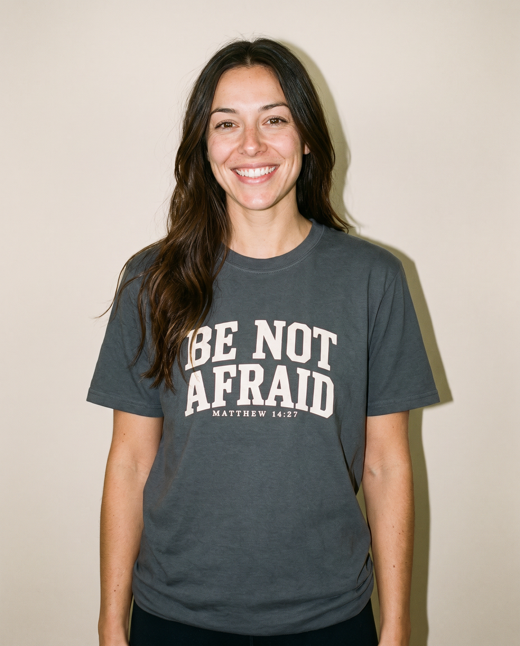 Be Not Afraid T-Shirt | Inspirational Scripture Tee - Classic colors