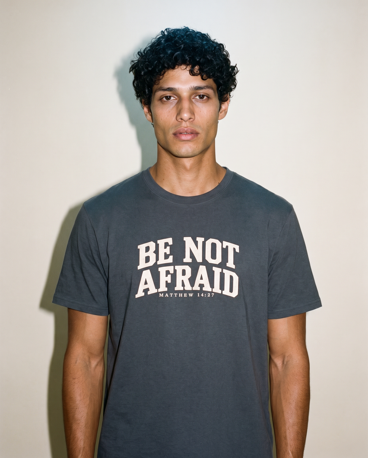 Be Not Afraid T-Shirt | Inspirational Scripture Tee - Classic colors